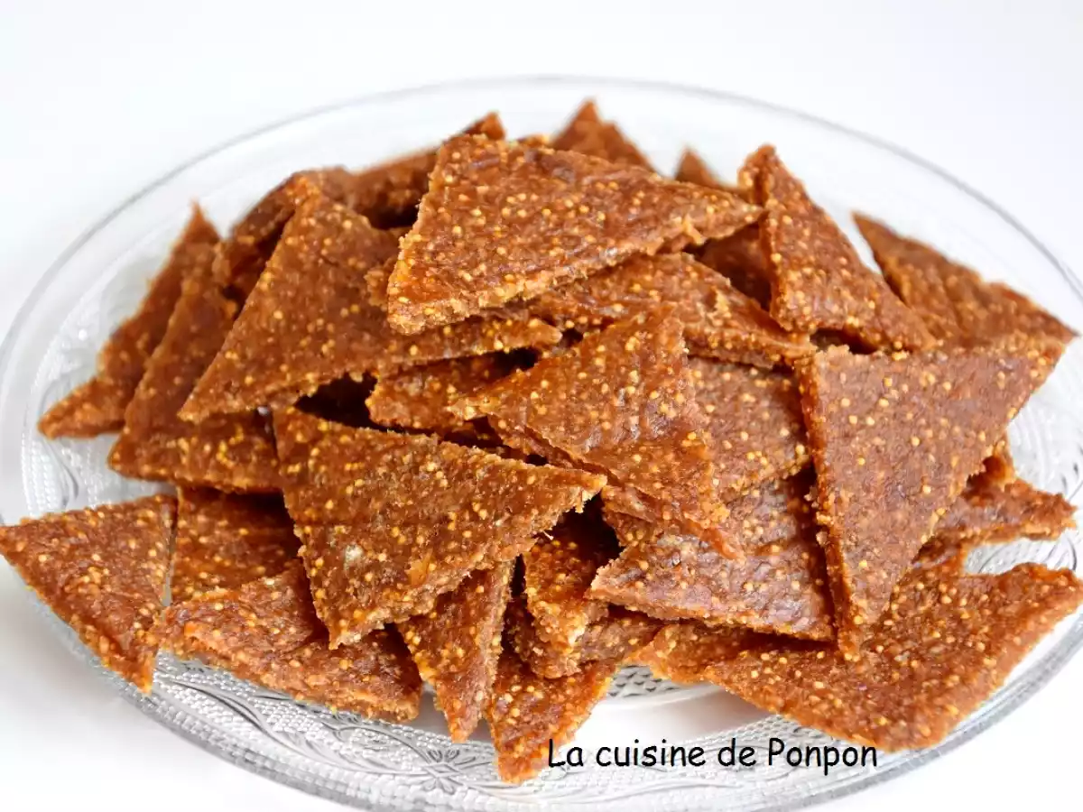 Biscuit amande-figue, vegan et sans gluten