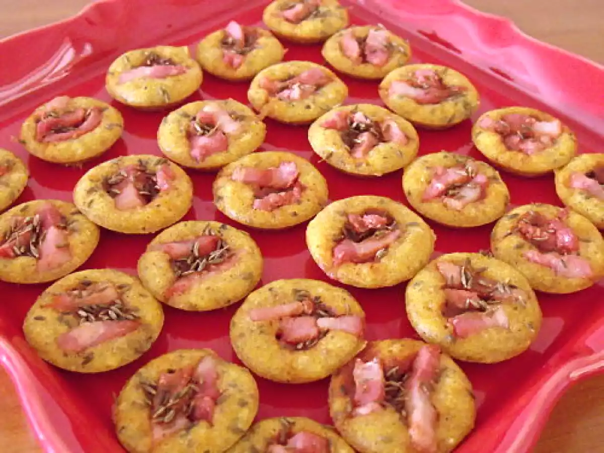 Biscuit apéritif à la carotte