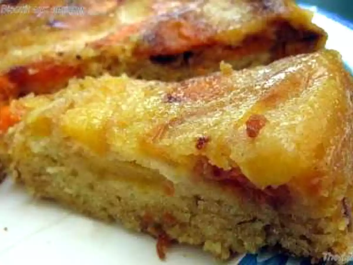 Biscuit aux abricots et aux pêches