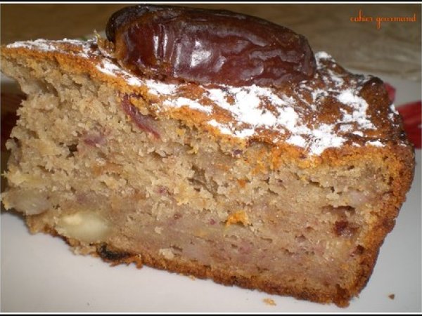 Biscuit aux dattes Medjoul, amandes et bananes, sans sucre, sans oeufs - photo 2