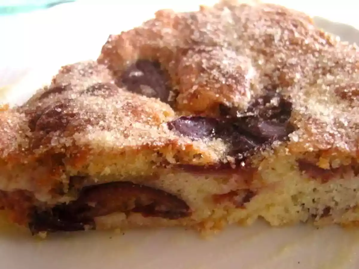 Biscuit aux quetsches et aux amandes - photo 3