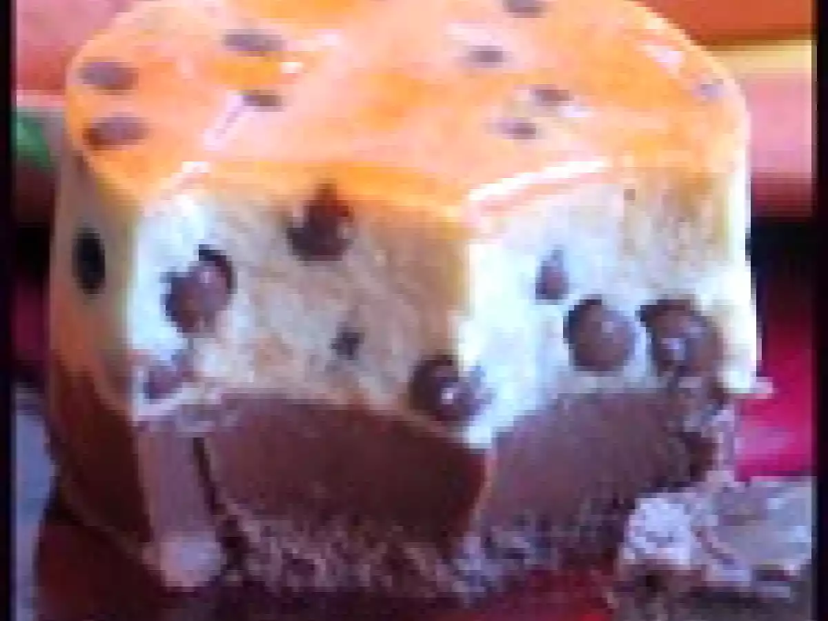 Biscuit cuillère mousse mandarine et crémeux gianduja