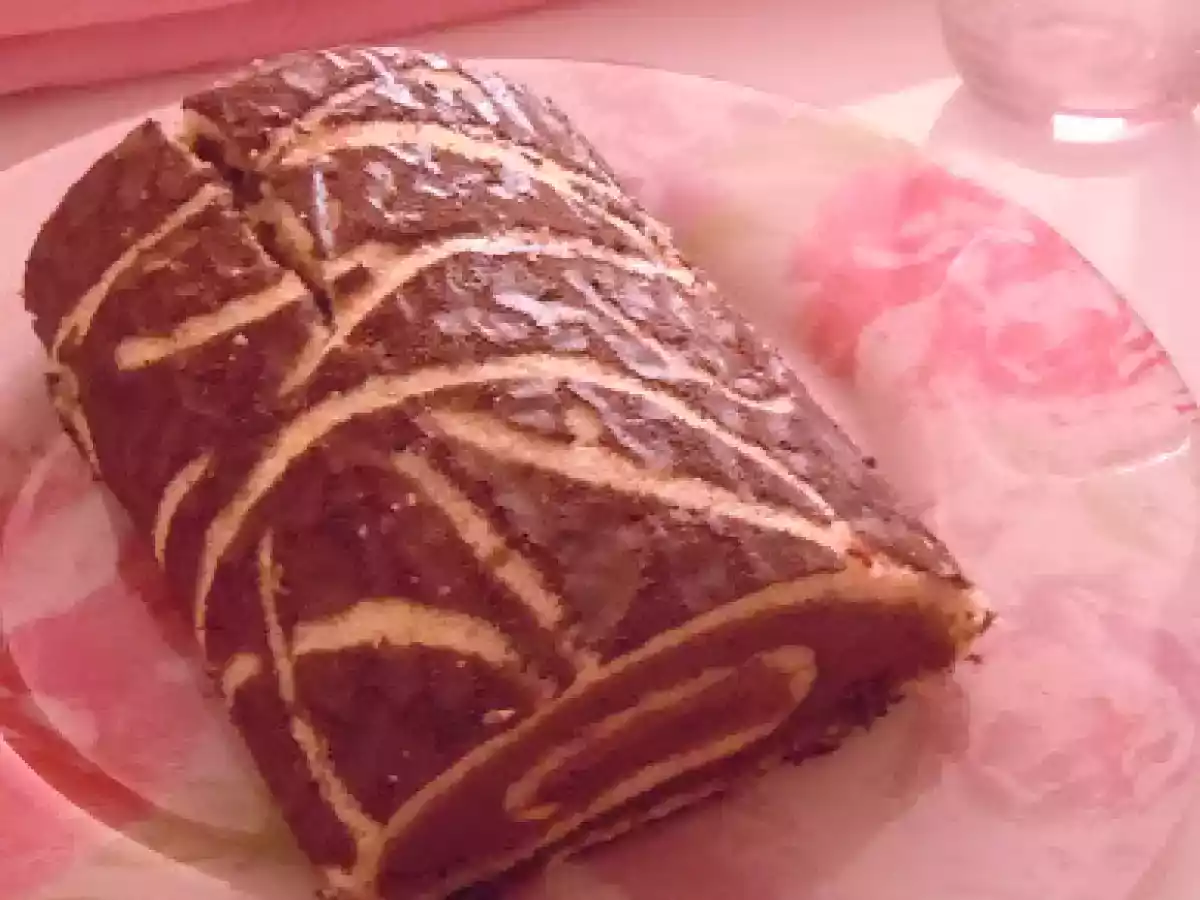 Biscuit roulé croustillant praliné-chocolat