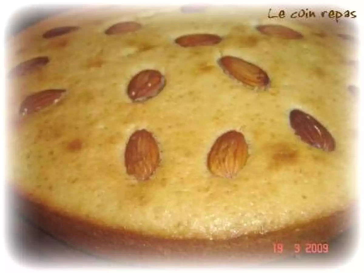 Biscuit tendre amandes/citron