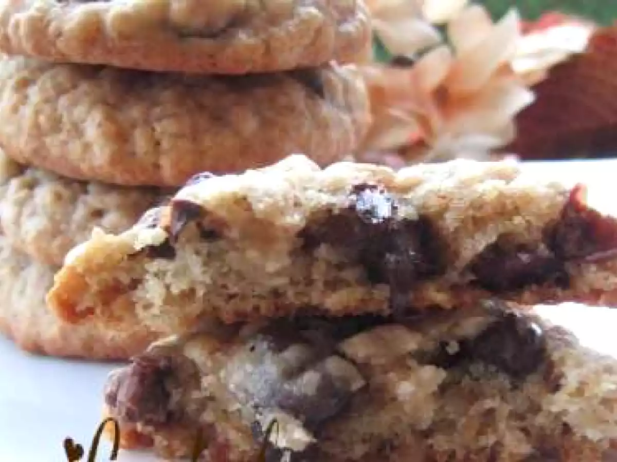 Biscuits à l'avoine et pépites de chocolat - photo 2