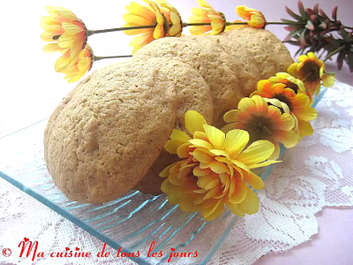 Biscuits à la mélasse et aux bananes