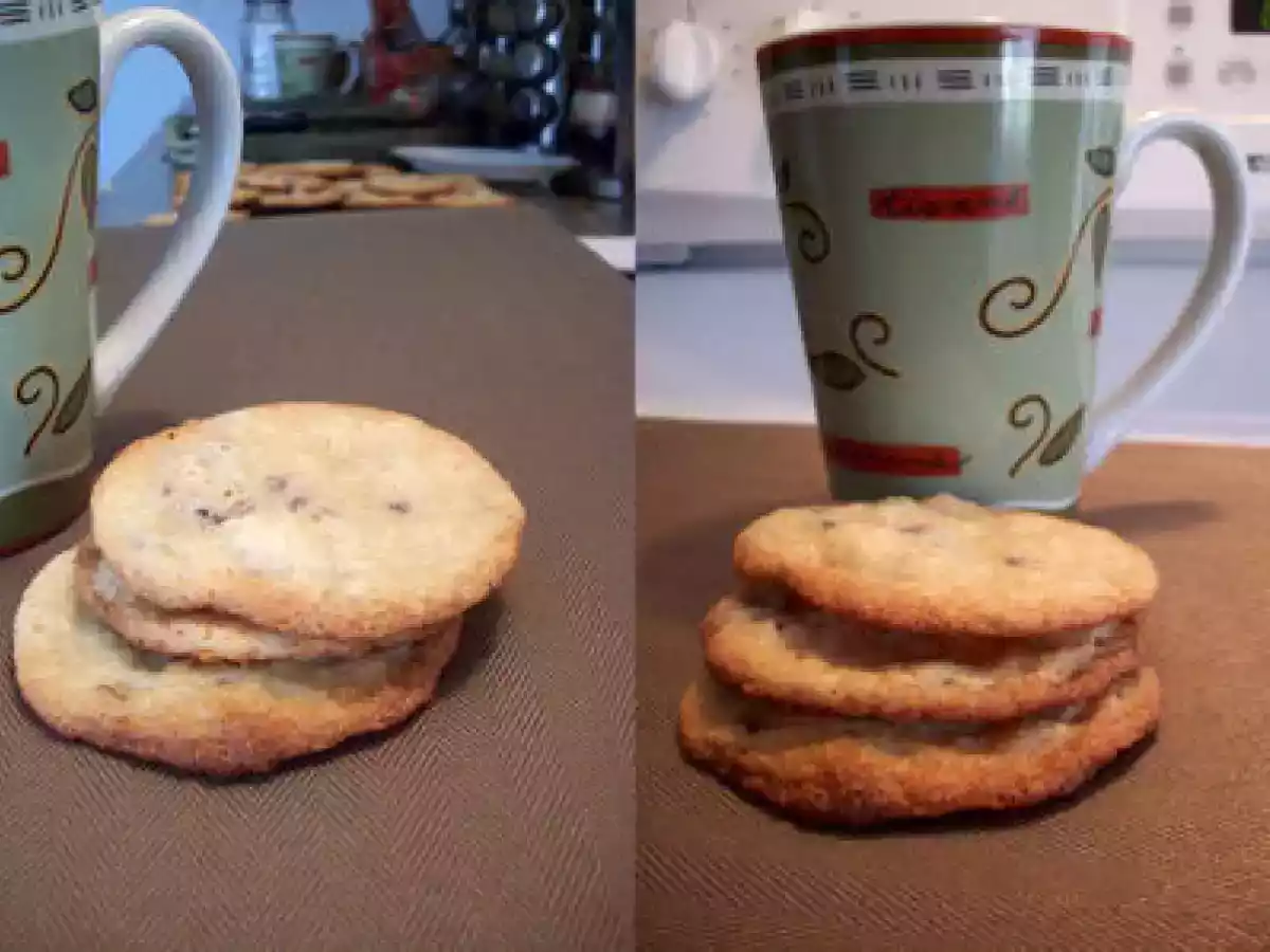 Biscuits à la pâte d'amande et aux canneberges SANS GLUTEN
