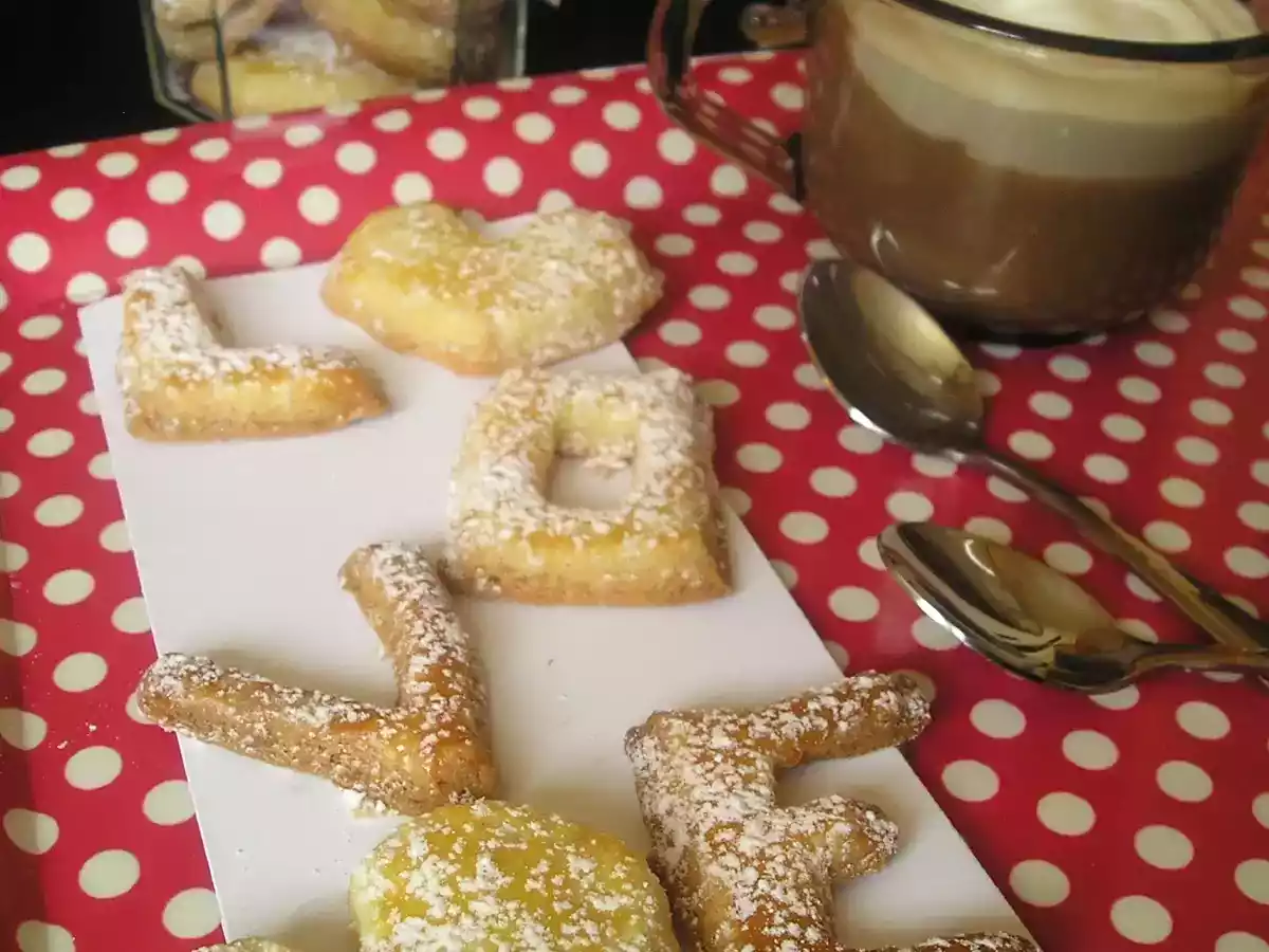 Biscuits à la pistache (Spécial St Valentin) - photo 2