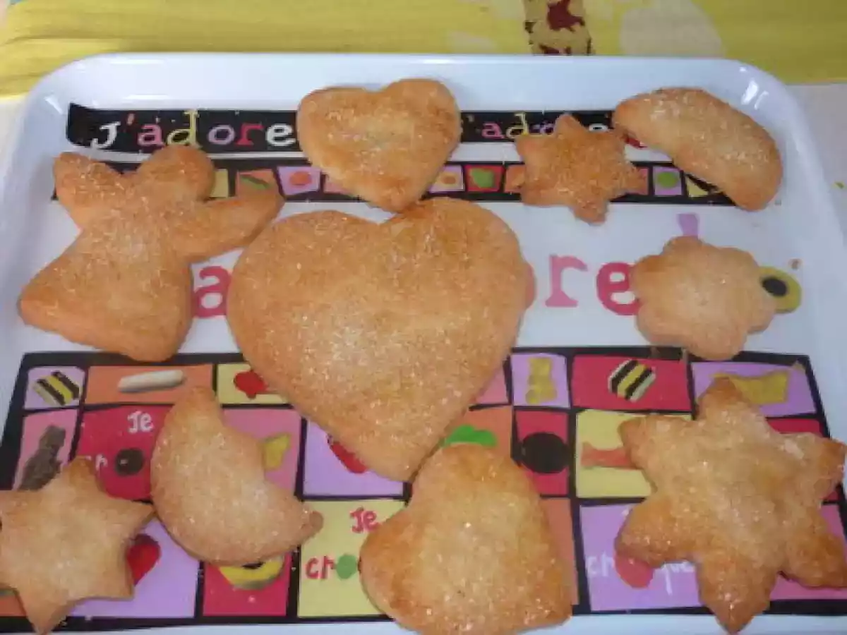 Biscuits à la vanille ou petits fours bourbon - photo 2