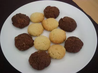 Biscuits amande et chocolat
