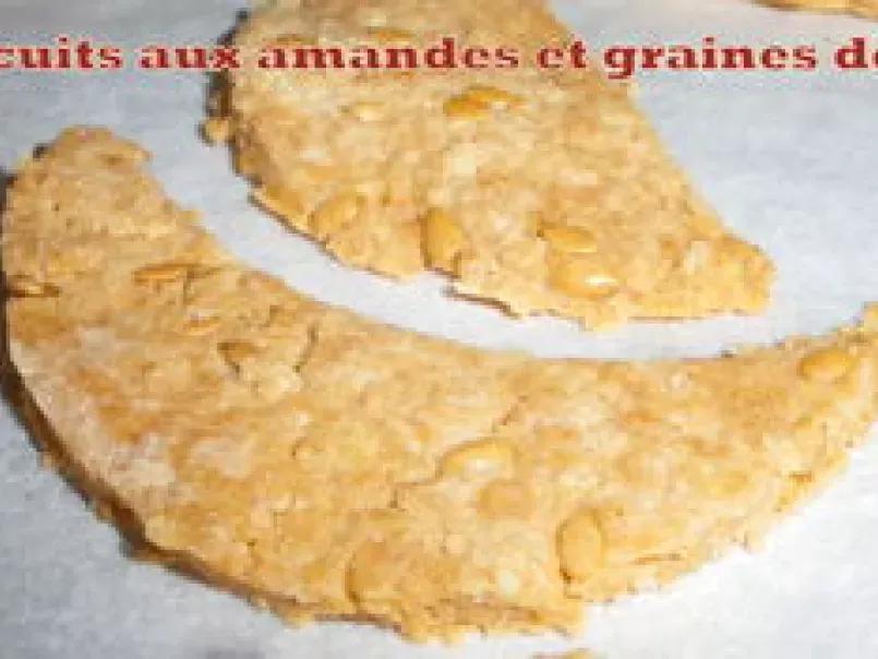 Biscuits amande-graines de lin-huile d'olive, photo 1