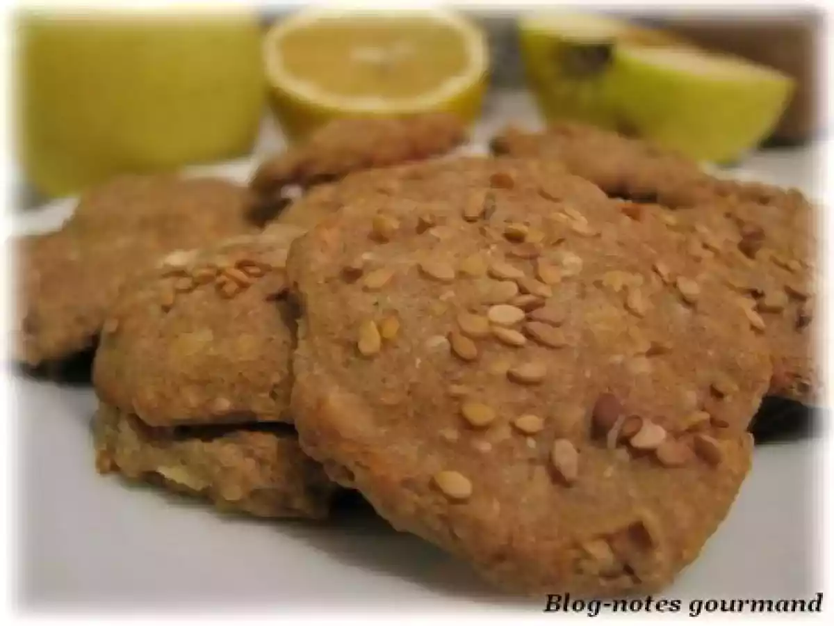 Biscuits anti-culpabilité pomme citron - photo 2