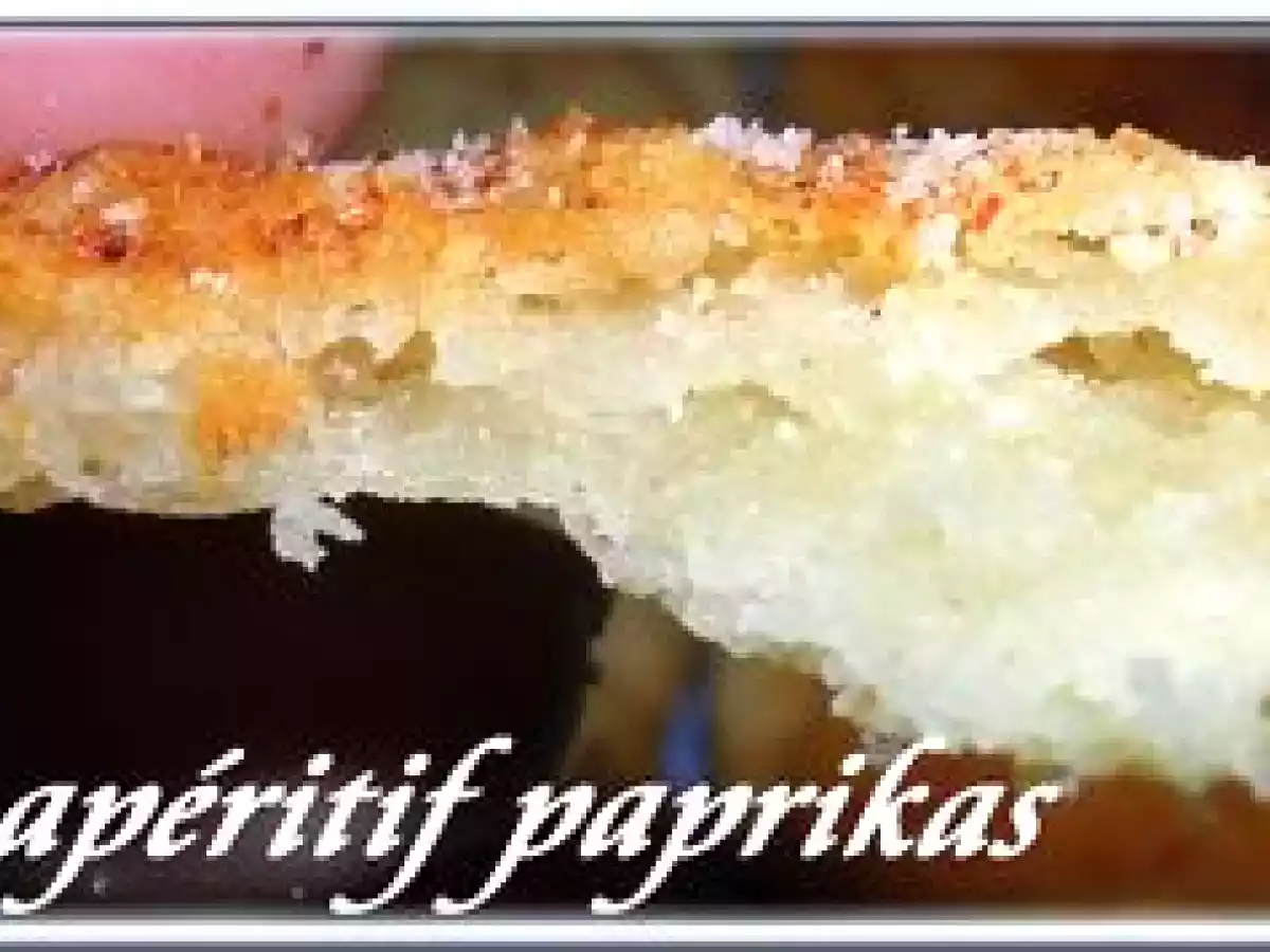 BISCUITS APERITIF AU FROMAGE ? SESAME ET PAPRIKAS - photo 3