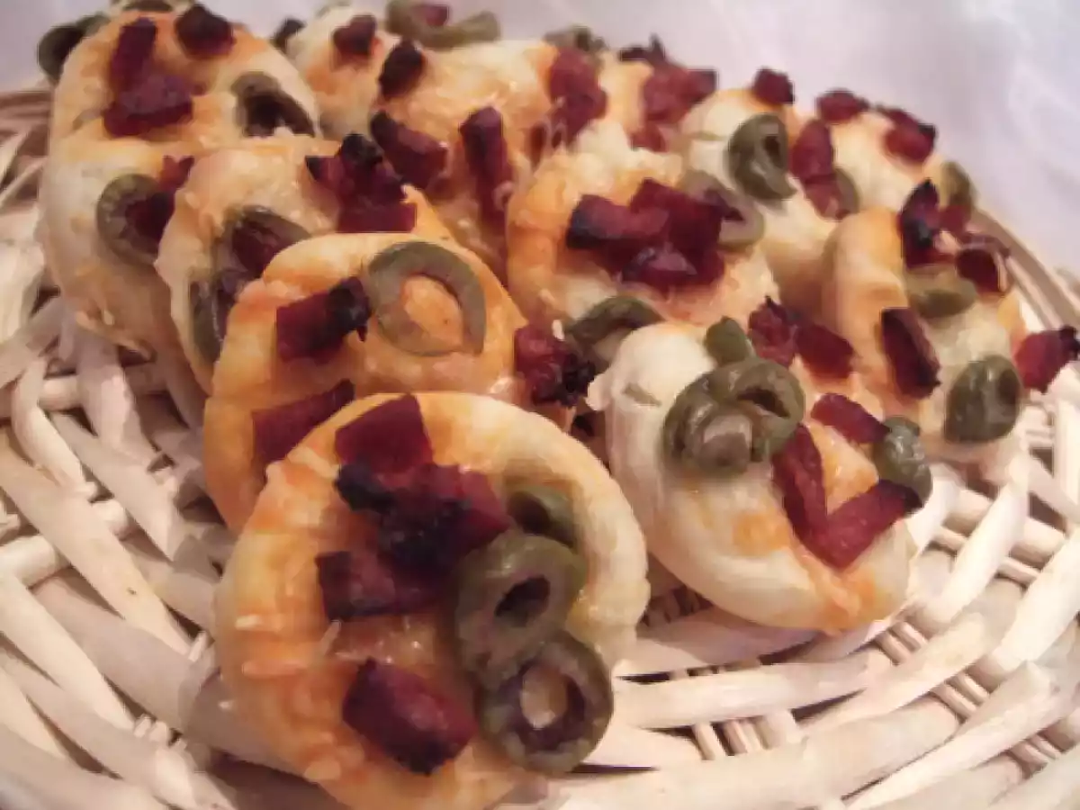 Biscuits apéritifs au chorizo et torsades aux graines de pavot - photo 3