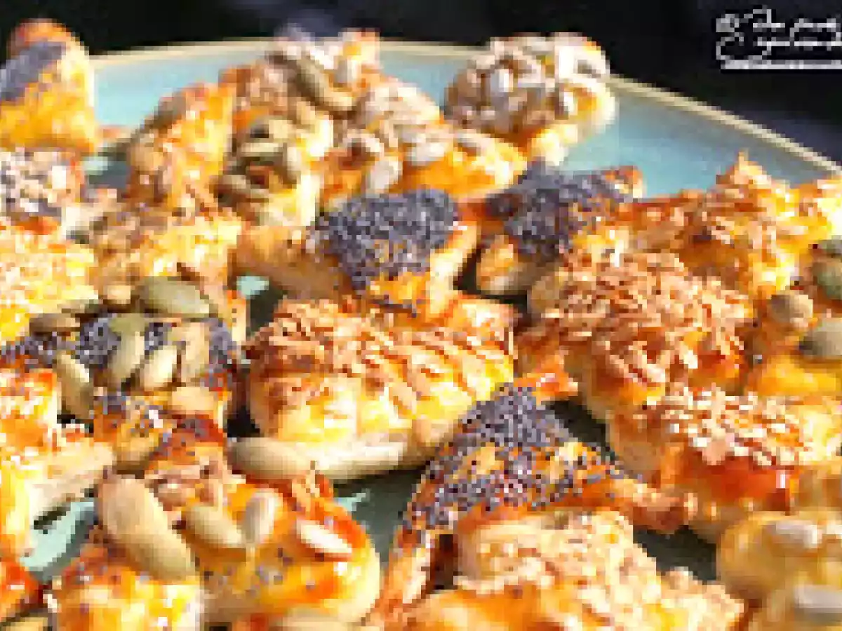 Biscuits apéritifs aux graines