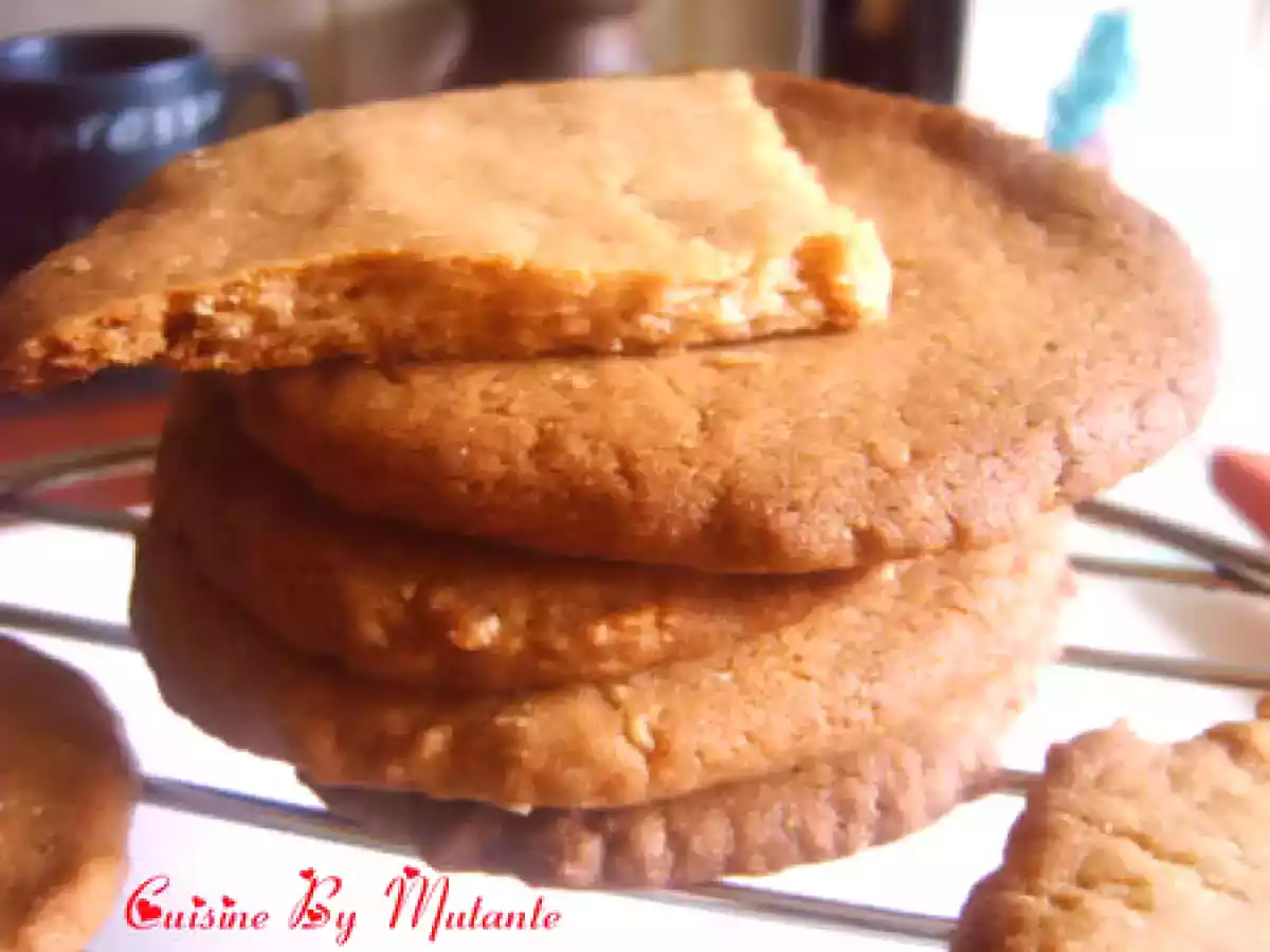 Biscuits au miel et à la cardamome