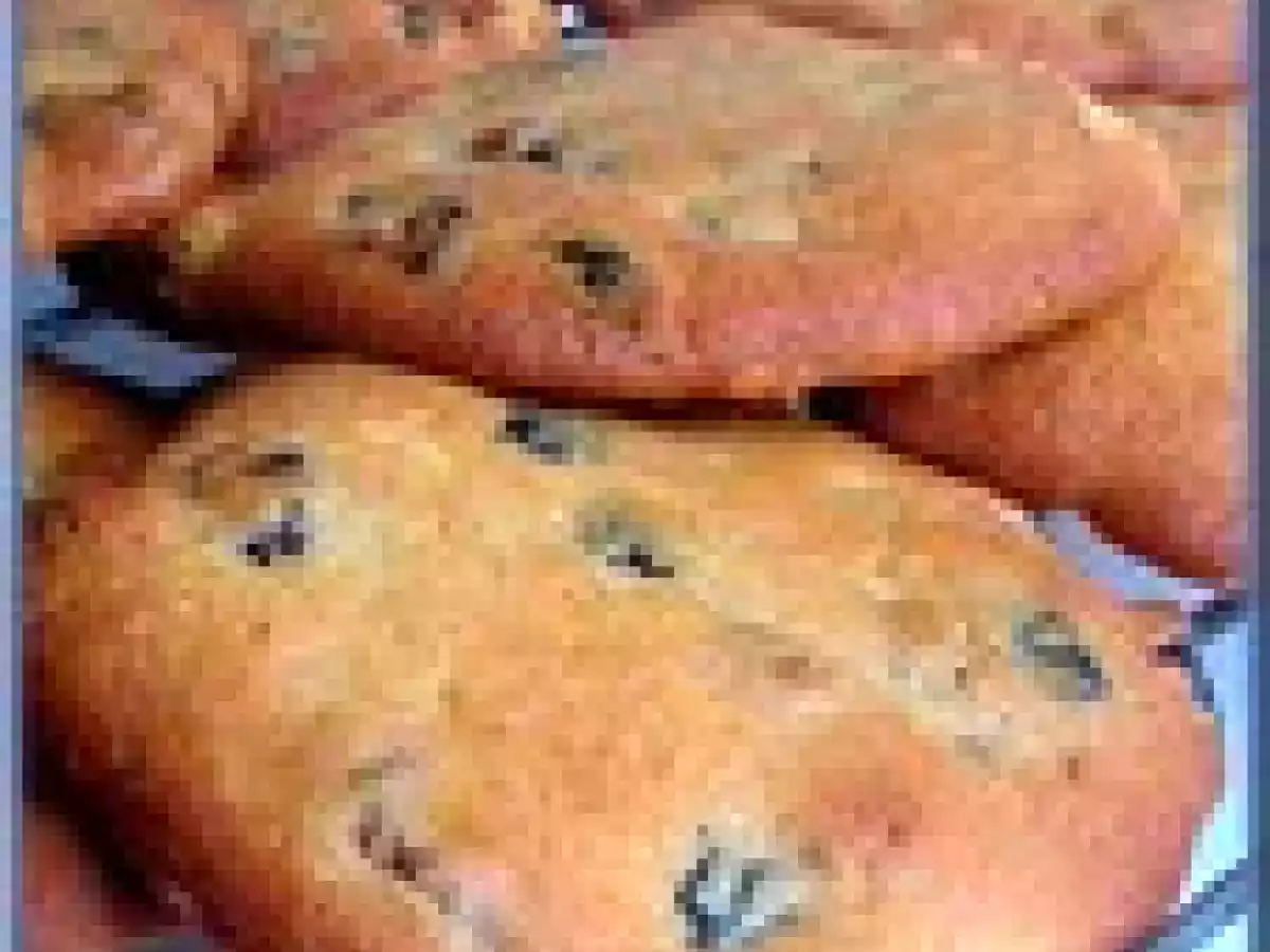 Biscuits au miel et aux raisins