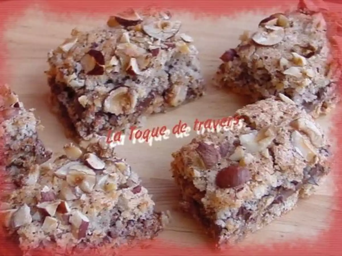 Biscuits aux noisettes et Nutella