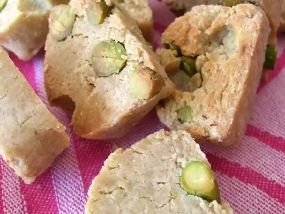 Biscuits aux noisettes et tournesol/sésame et pistache