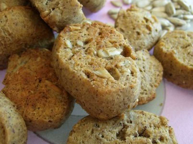 Biscuits aux noisettes et tournesol/sésame et pistache, photo 3