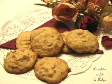Biscuits aux noix de Macadamia ( chocolat blanc )