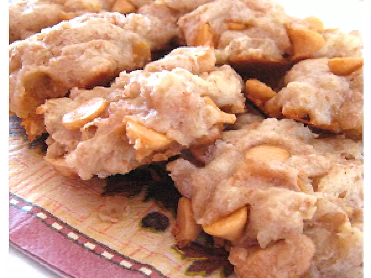 Biscuits aux pommes et au caramel