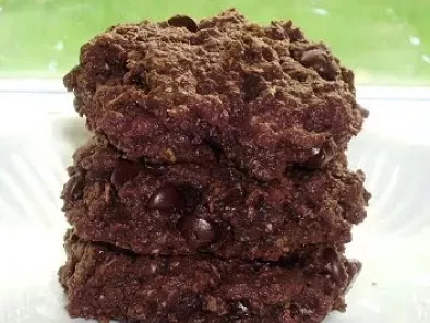 Biscuits brownies aux flocons d'avoine