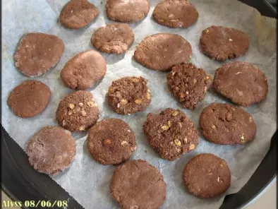 Biscuits crousti-moelleux choco-amandes, sans matière grasse ajoutée - photo 5