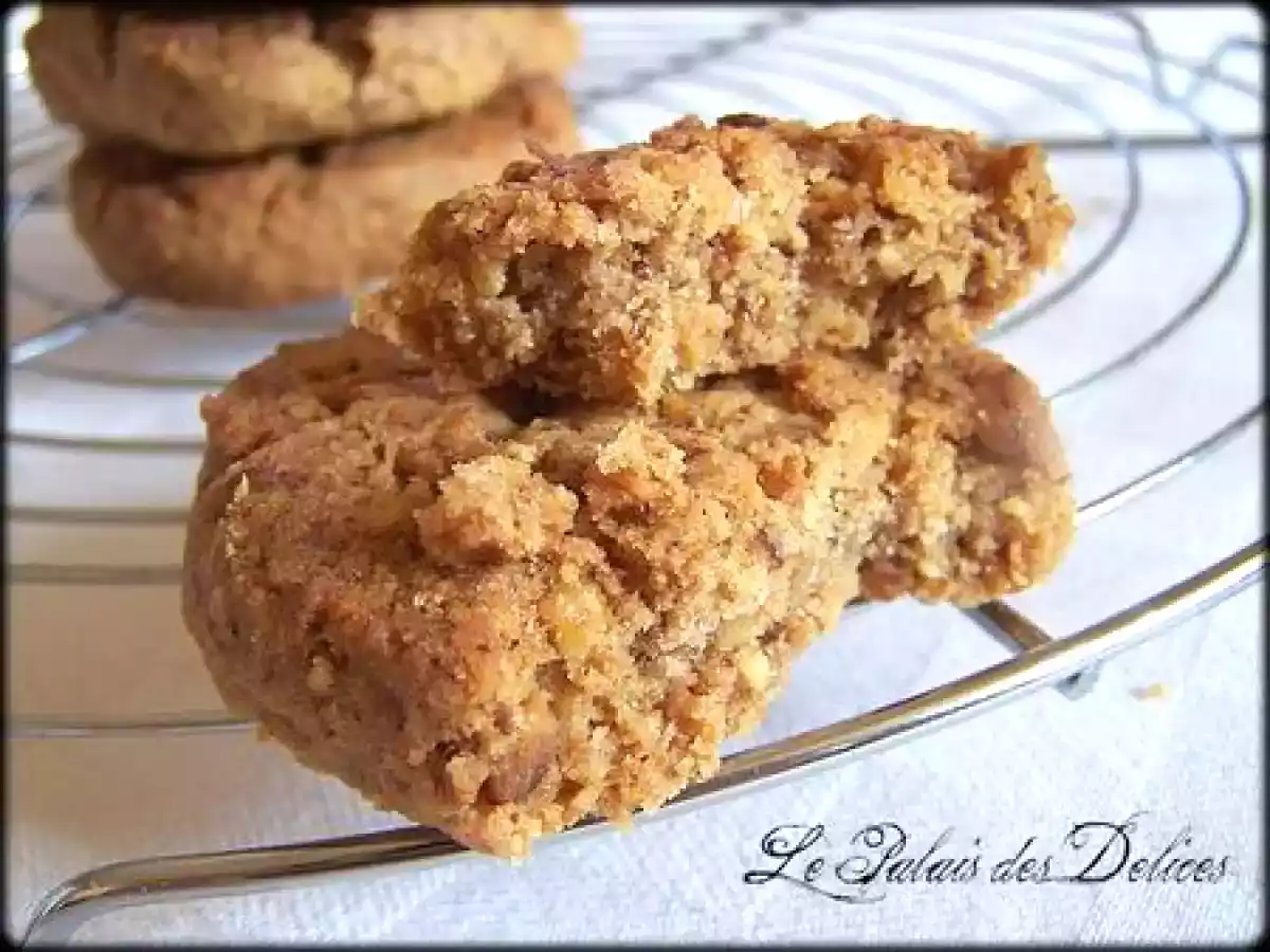Biscuits croustillants aux biscottes et aux noix de Lilo - photo 2