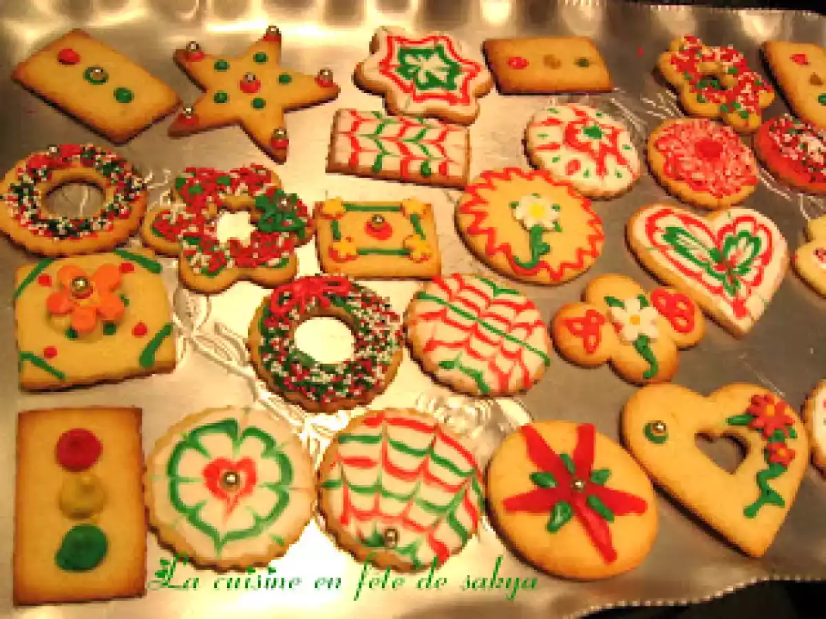 Biscuits de noël à l'emporte-pièce