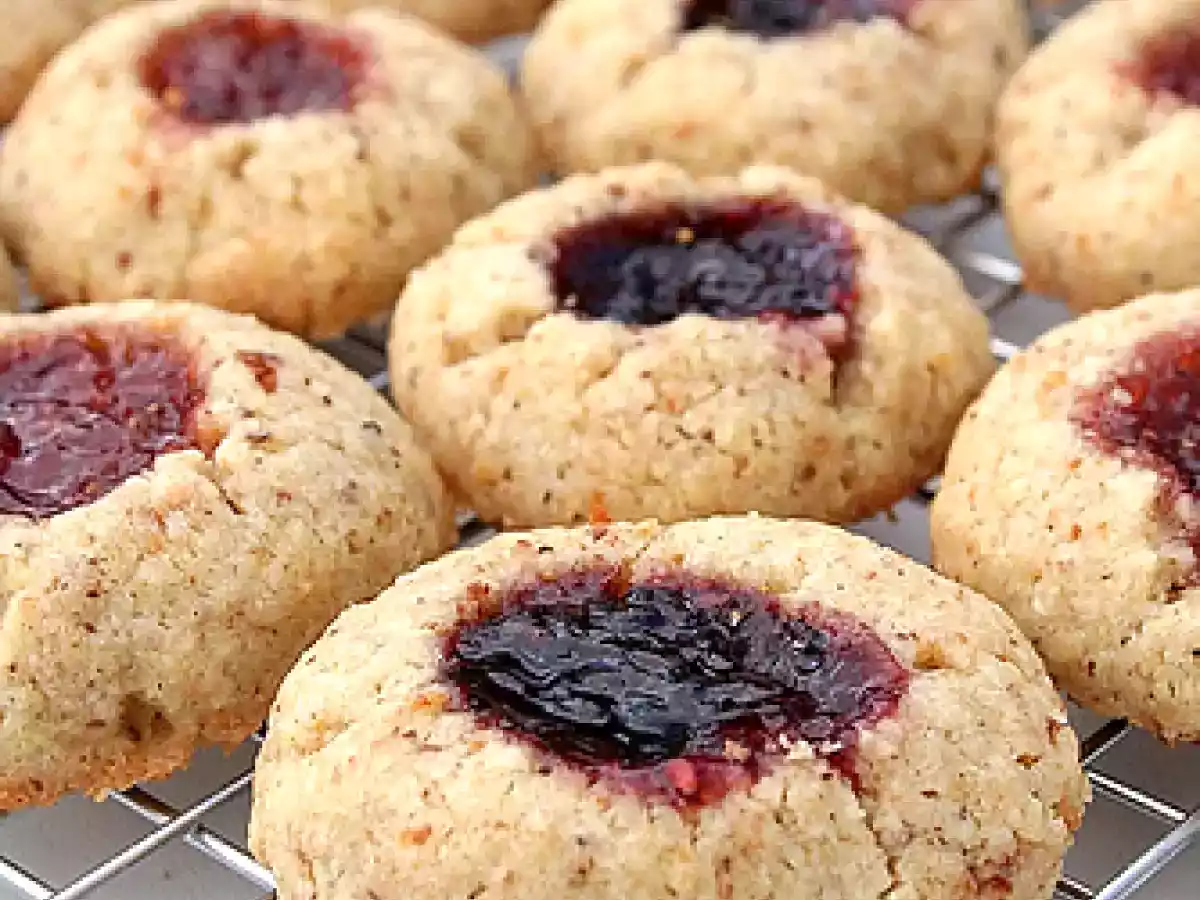 Biscuits- Empreinte Amandes, Confitures & Farine de Matsa