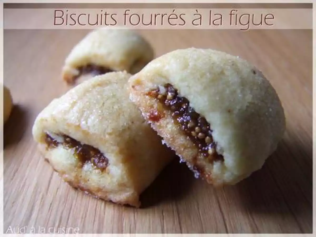 Biscuits fourrés à la figue ou Figol