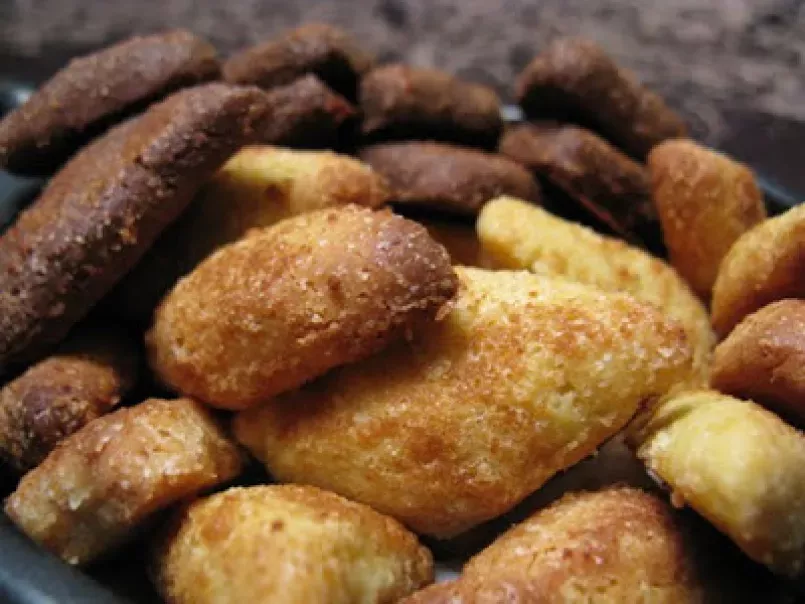 Biscuits jaune d'oeuf : préparation des macarons, photo 3