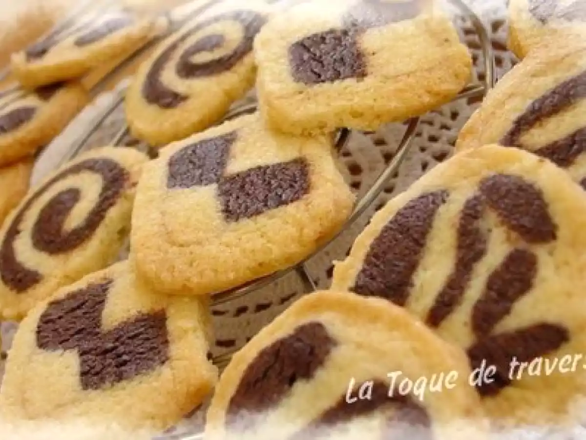 Biscuits marbrés ( Alsaciens ou Provençaux ?? ) - photo 2