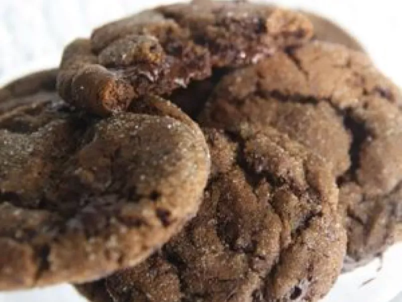 Biscuits moelleux au chocolat et gingembre. - photo 2