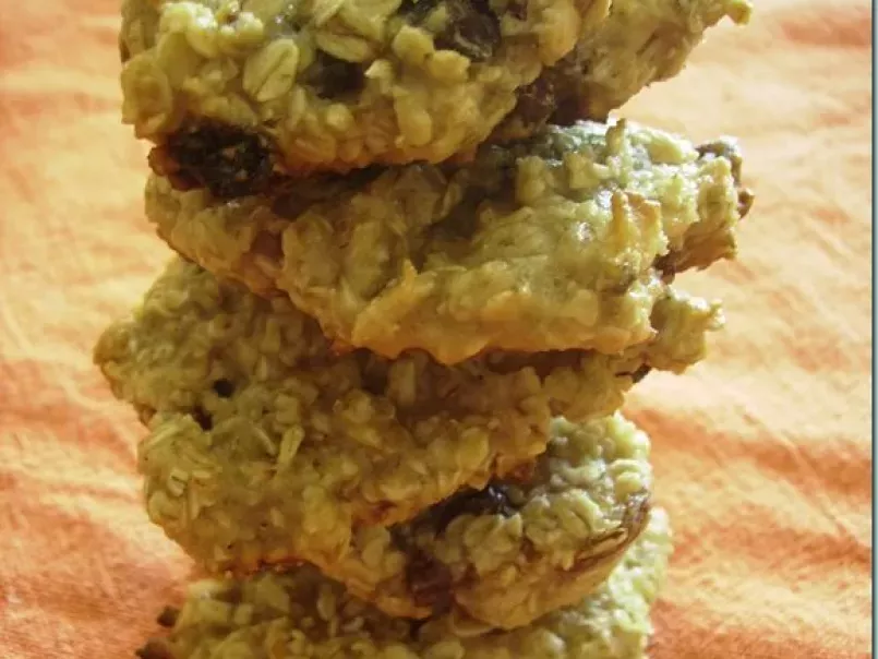 Biscuits moelleux aux Raisins et aux flocons d'avoine - photo 2