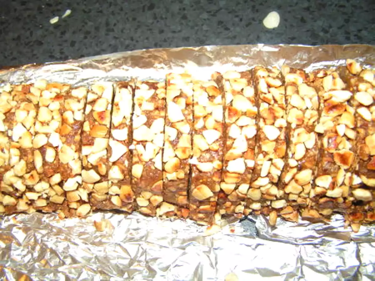 Biscuits roulés aux fruits secs