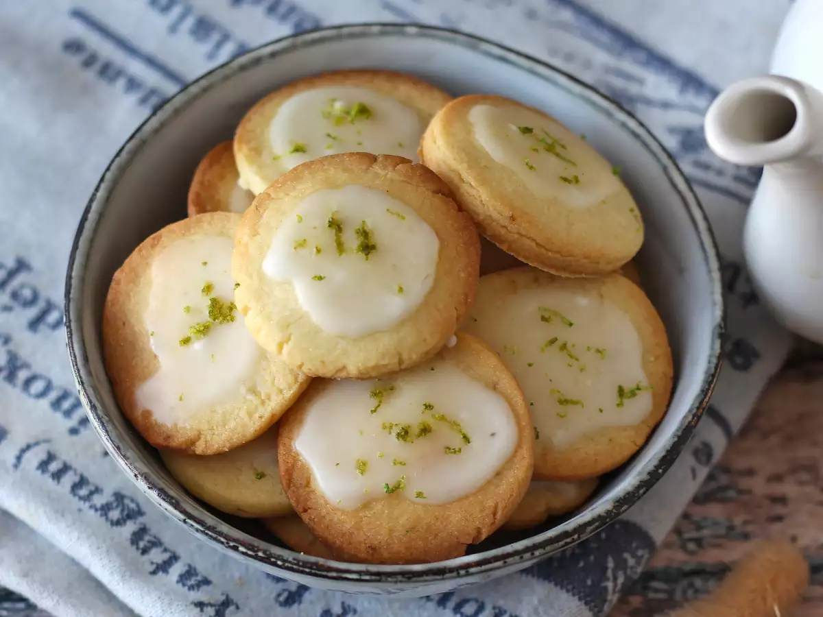 Biscuits sablés au citron vert - photo 4