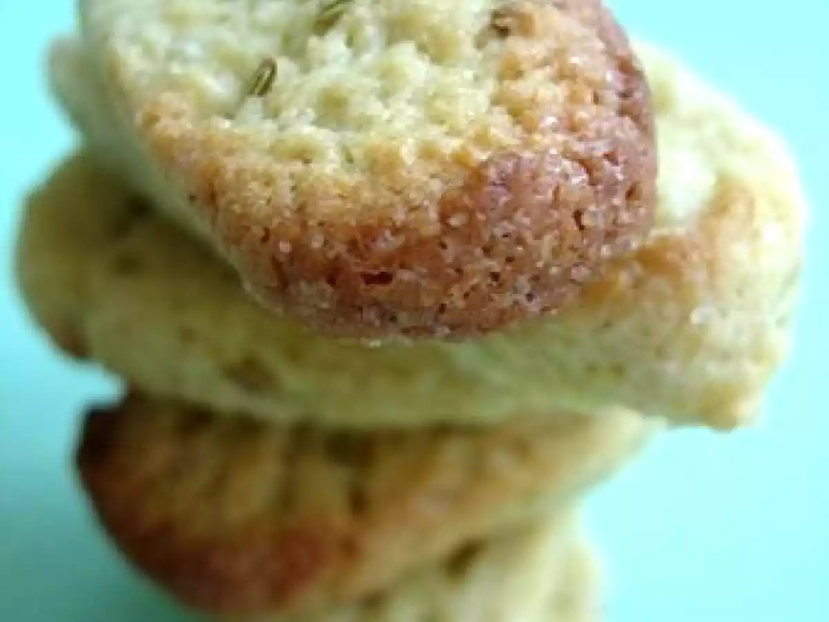 Biscuits vanillés aux graines de fenouil