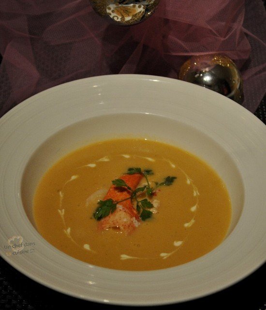 Bisque de homard Recette Ptitchef