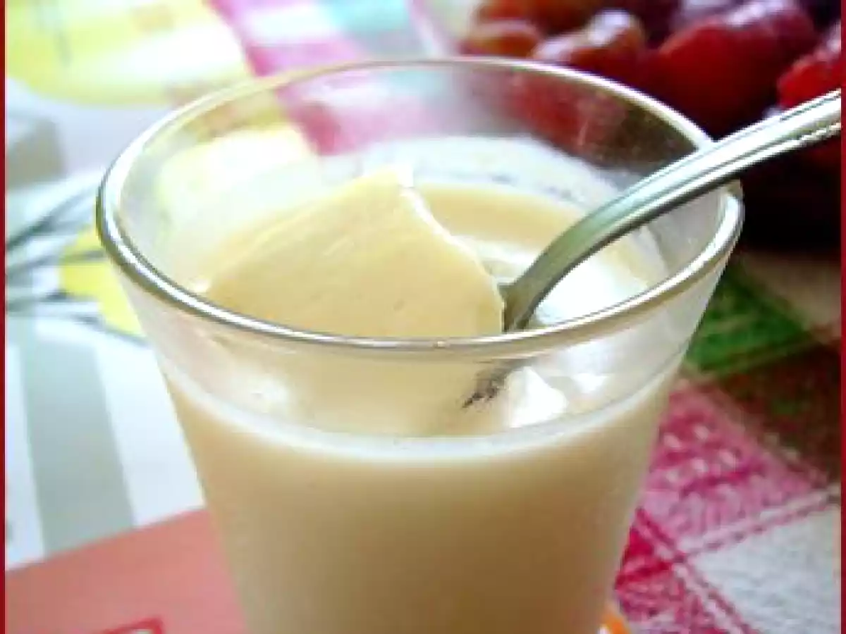 Blanc-manger aux amandes