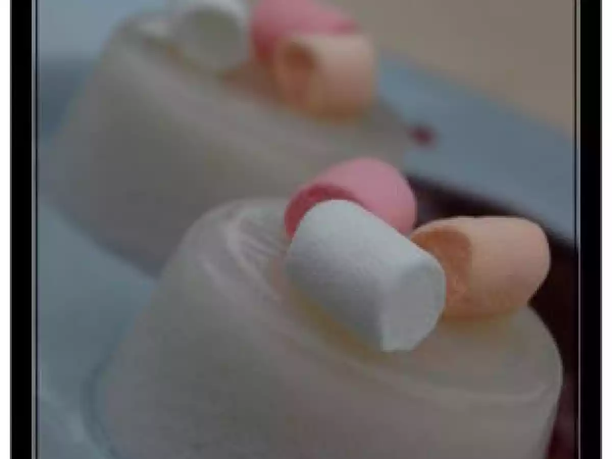 BLANC MANGER et son COULIS DE FRAMBROISES