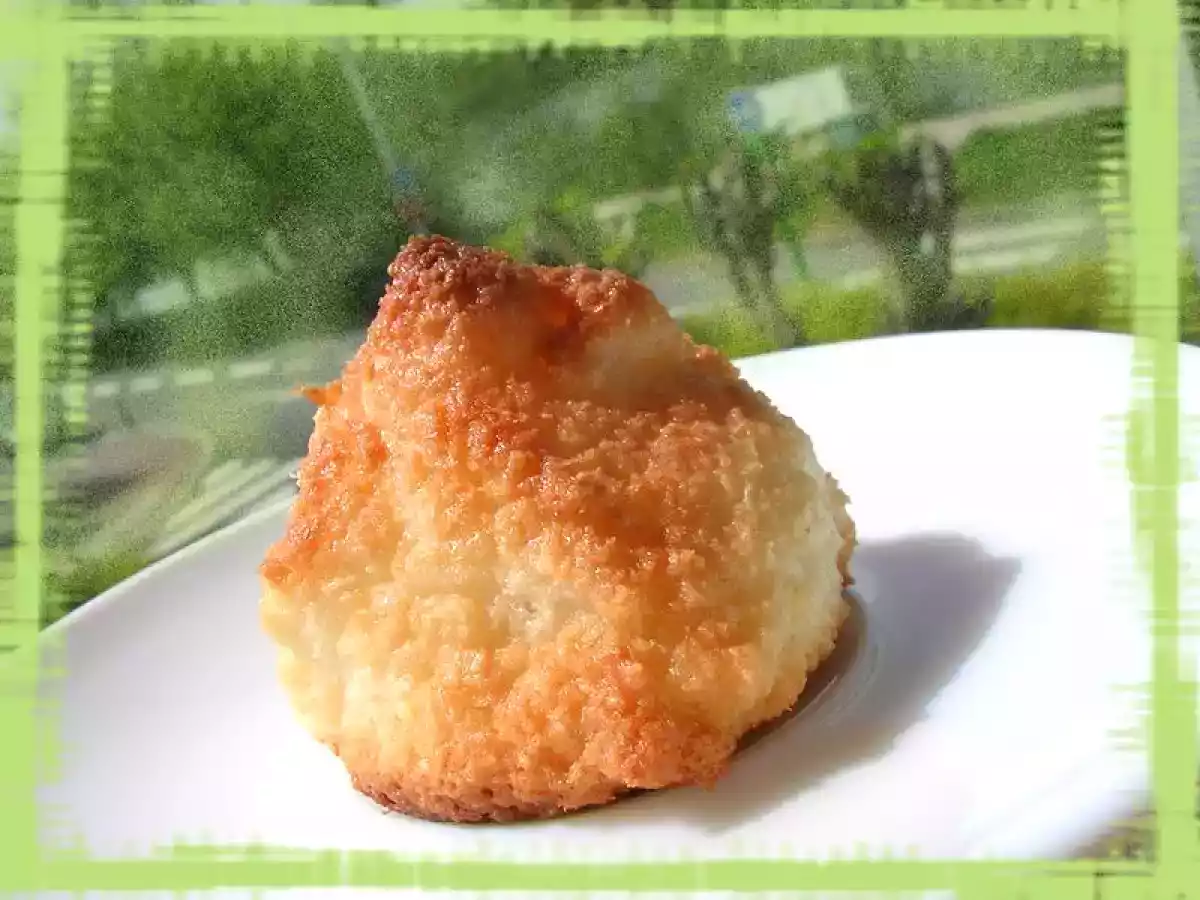 Blancs d'oeufs en trop = Rochers à la noix de coco