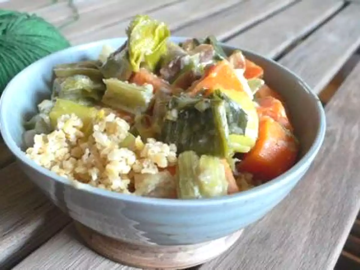 Blanquette de légumes aux cardons