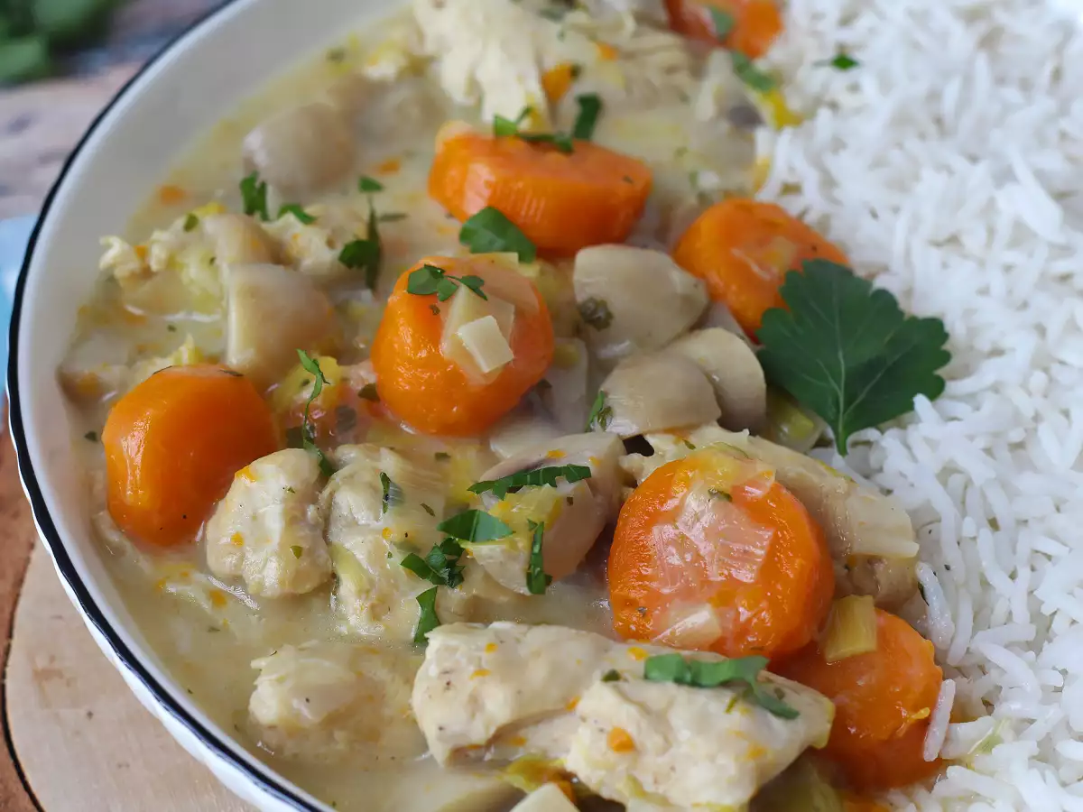 Blanquette de poulet au Cookeo - photo 2