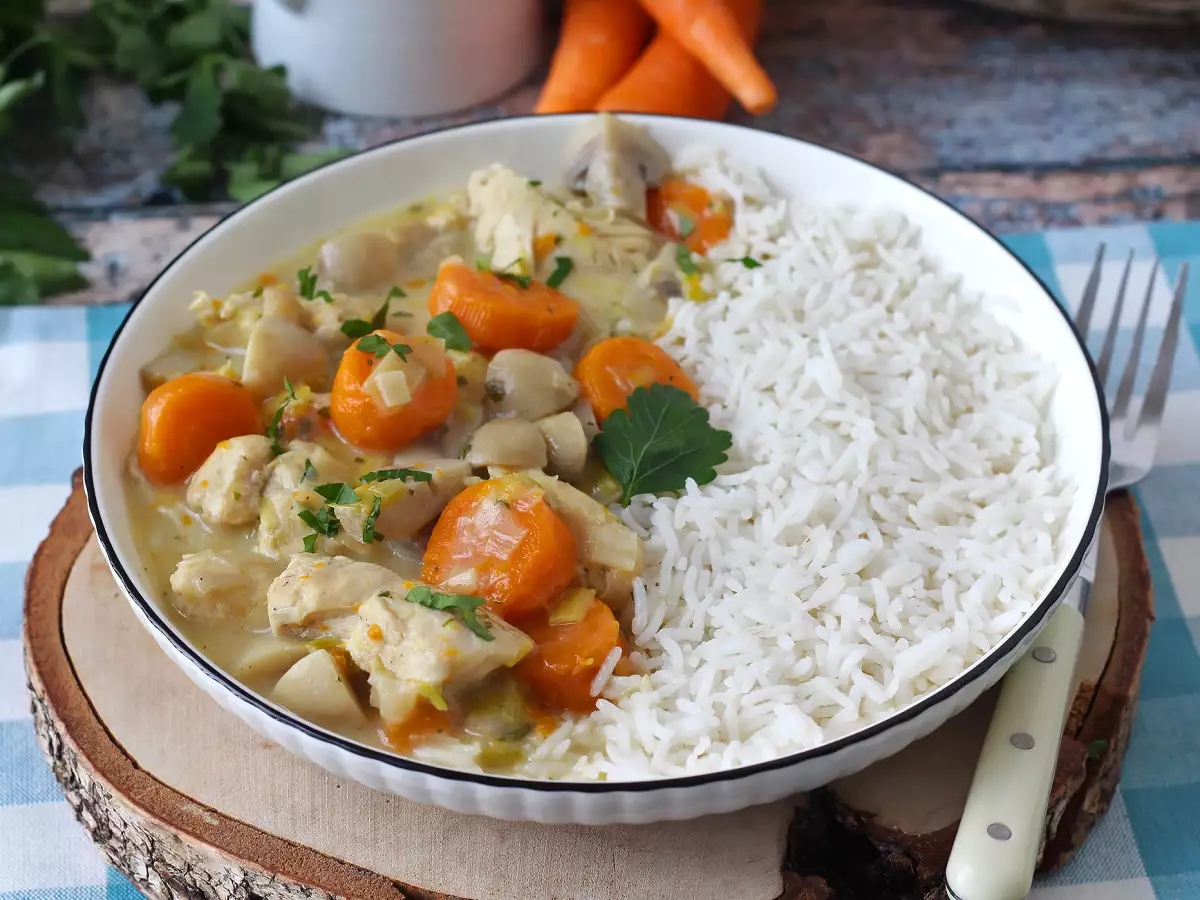 Blanquette de poulet au Cookeo - photo 4