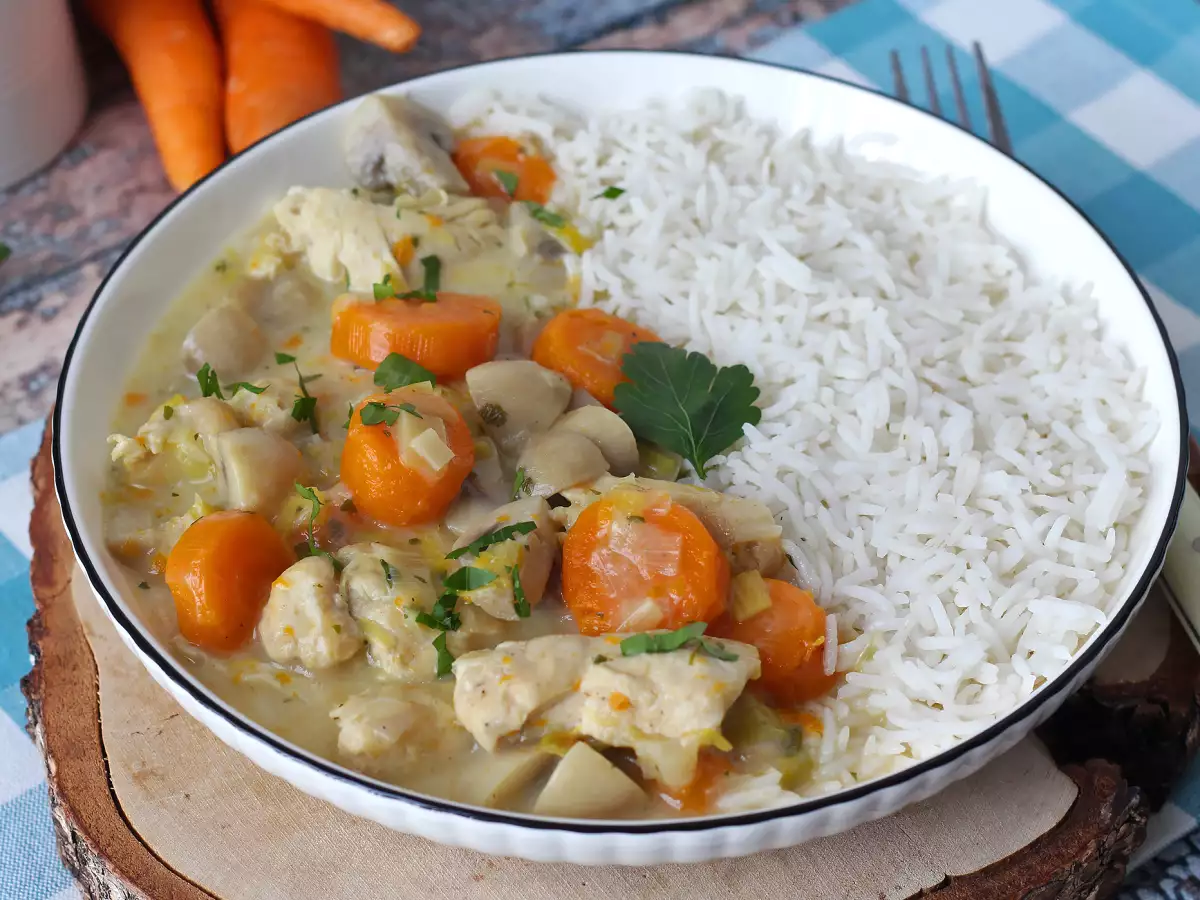 Blanquette de poulet au Cookeo - photo 5