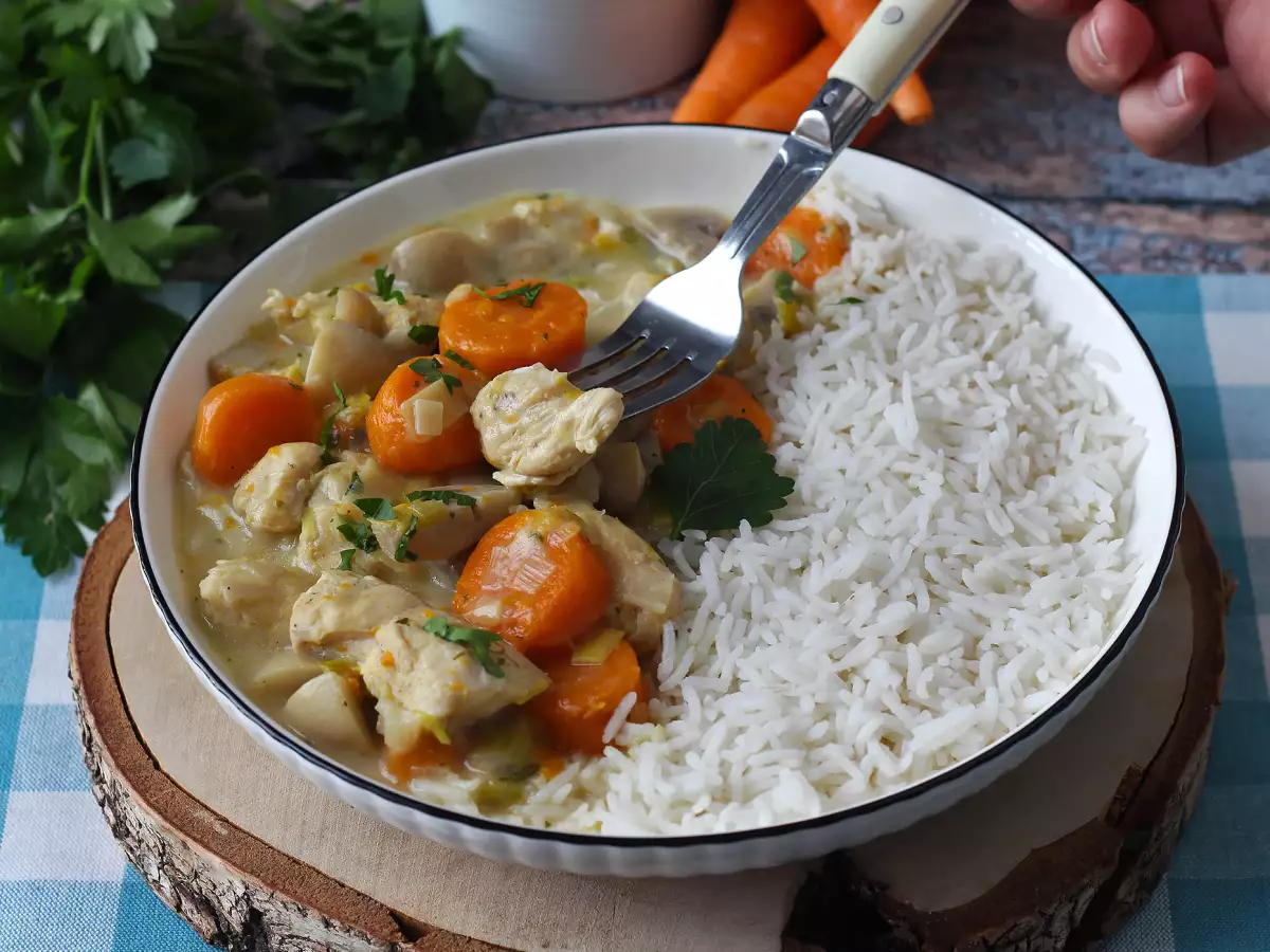 Blanquette de poulet au Cookeo - photo 6