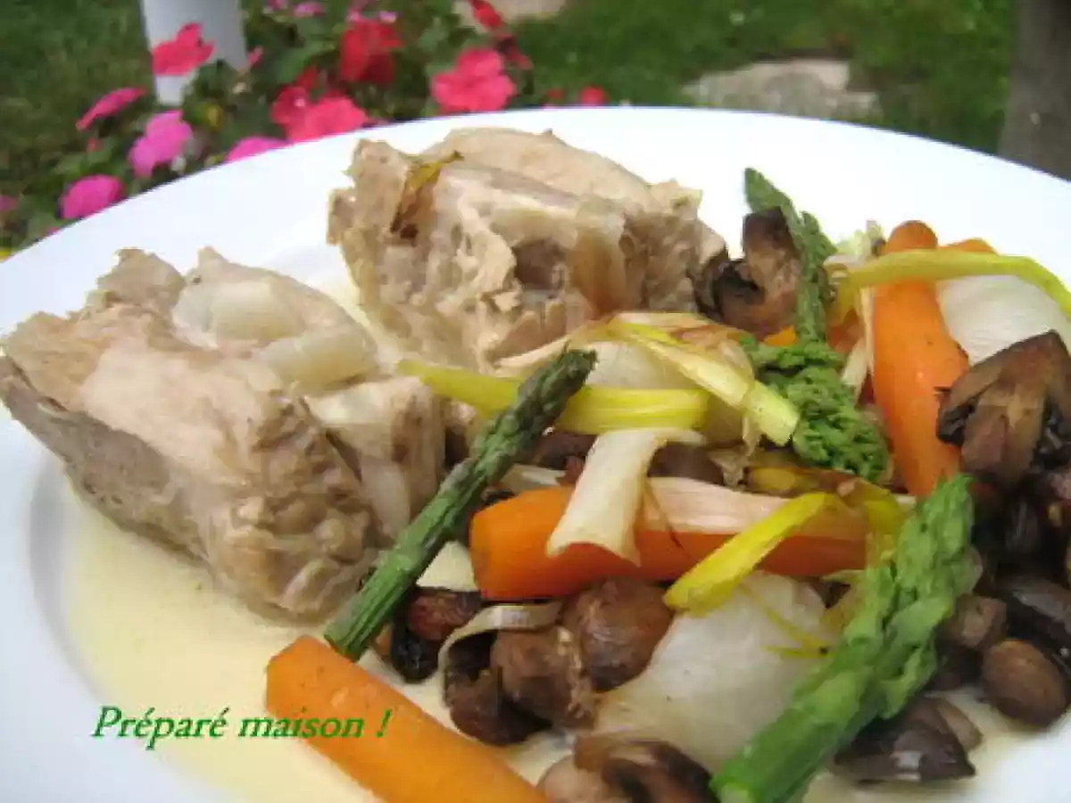 Blanquette de veau aux légumes