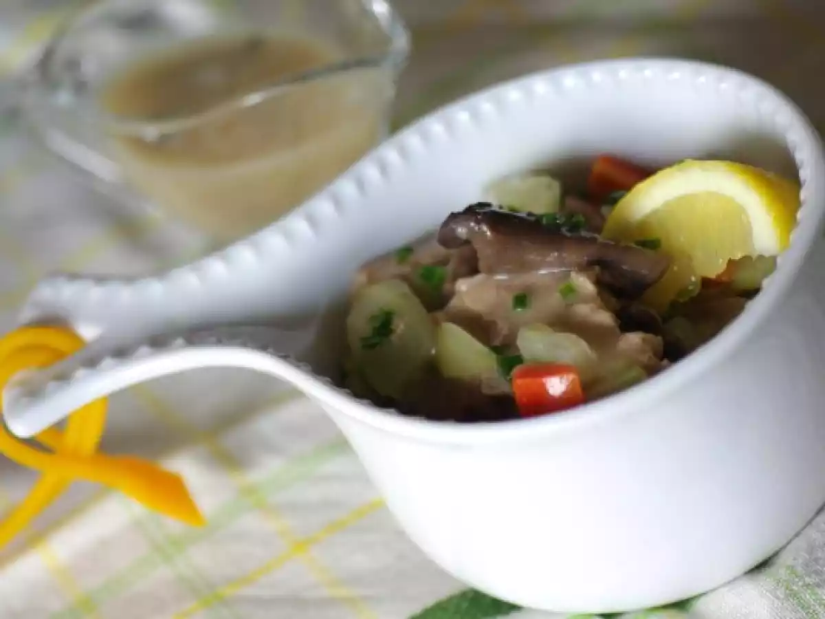 Blanquette de veau aux petits légumes
